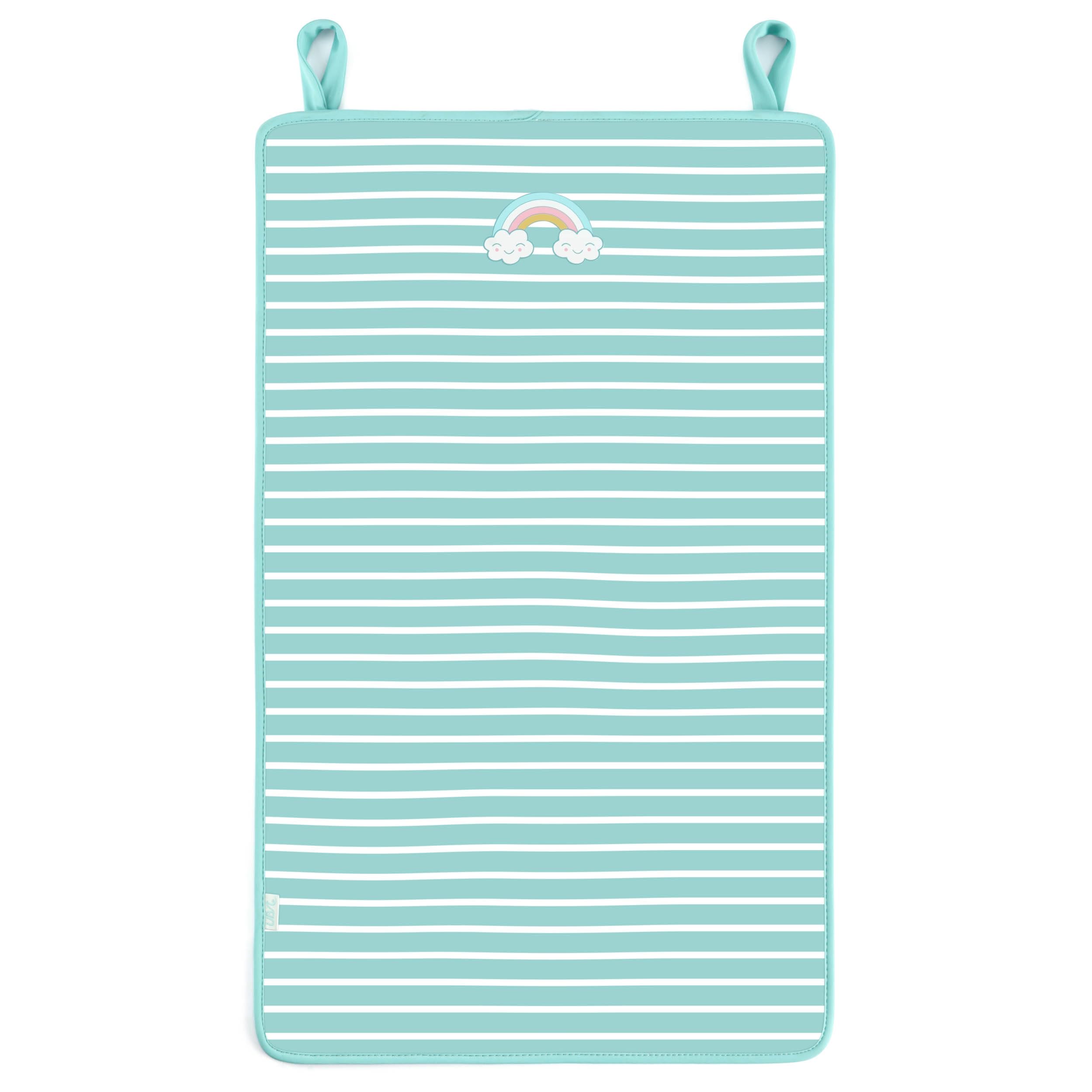 Urban Beach Neoprene Baby Changing Mat, Waterproof Portable Travel Mat with Non-Slip Backing, Foldable & Lightweight, Beach, Nappy & Travel Use
