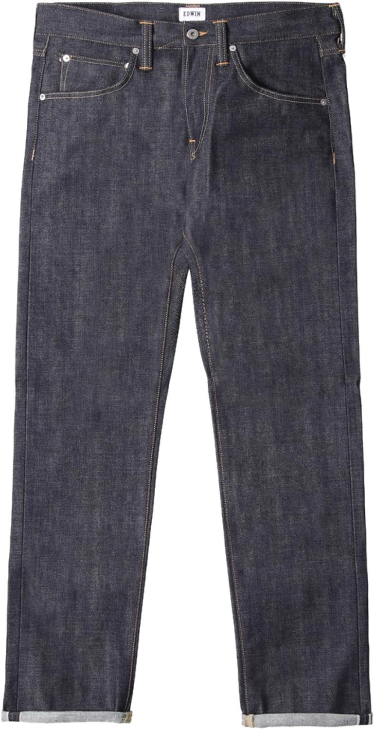 EdwinED-55 Regular Tapered Unwshed Red Listed Selvage Denim (36" Regular)