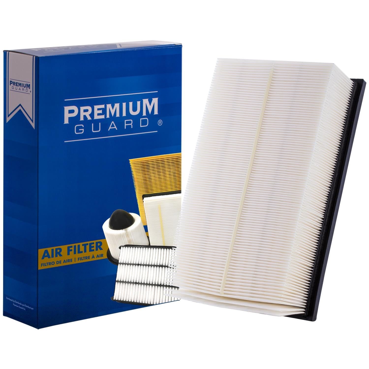 PG Engine Air Filter PA99001 | Fits 2023-18 Volkswagen Tiguan, 2023-15 GTI, 2018-15 Golf, 2017-17 Polo, 2023-19 Audi Q3, 2023-15 A3 Quattro, 2018-13 A3, 2023-14 S3, 2023-16 TT Quattro