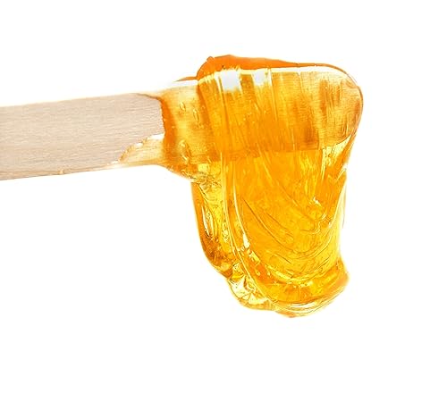 Spa Stix Varillas de cera grandes. Aplicador de palos de depilación corporal de madera natural. El tamaño es de 6 pulgadas x 34. Varillas de cera de