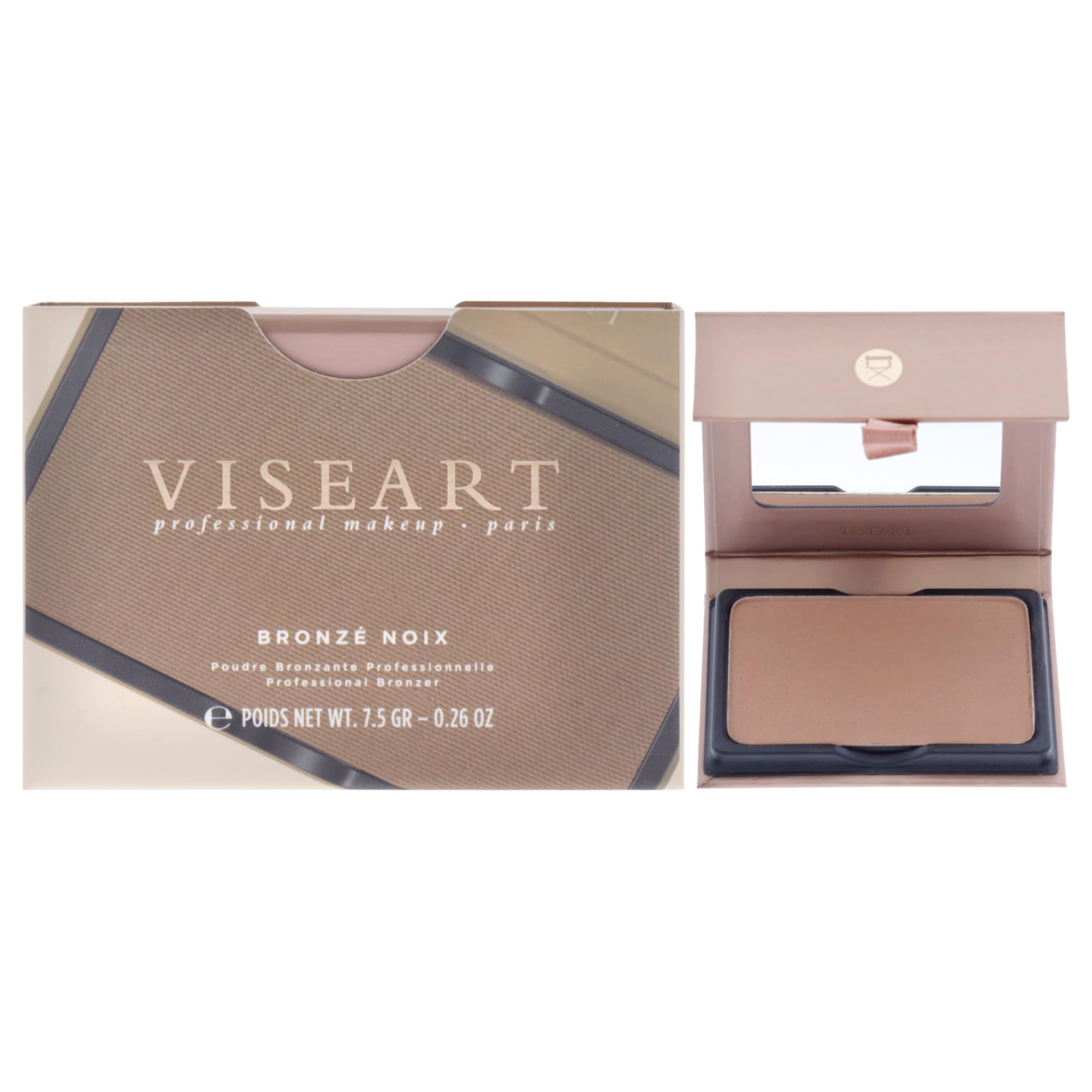 Bonzer - Bronze Noix by Viseart Paris for Women - 0.26 oz Bronzer, Cranberry, 7.8 g (Pack of 1)