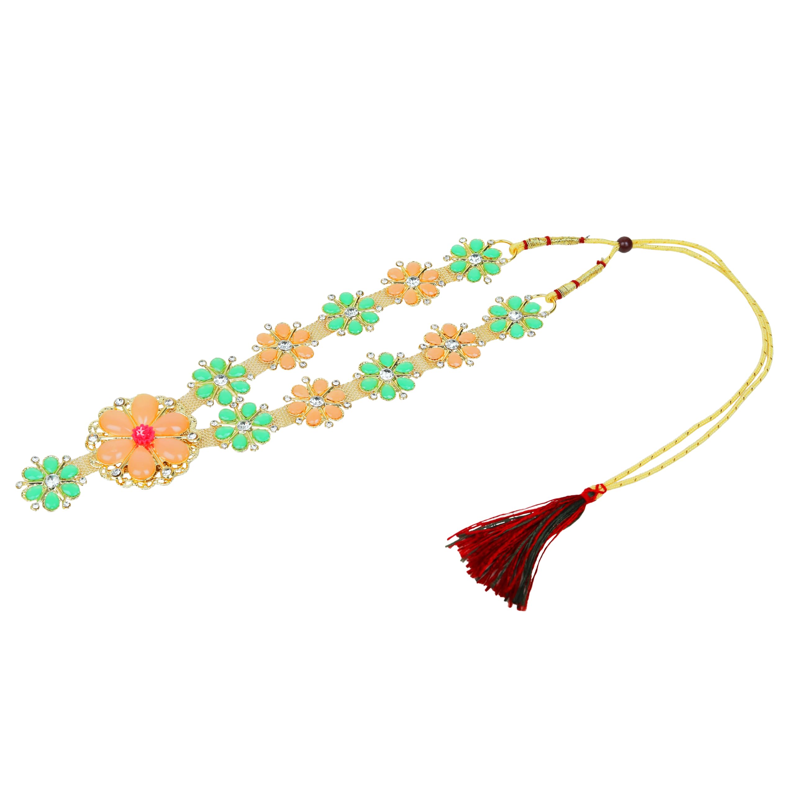 Mala Mukut Set Mit Ohrringen Für Laddu Gopal & Gottheiten - Traditioneller Indischer Schmuck