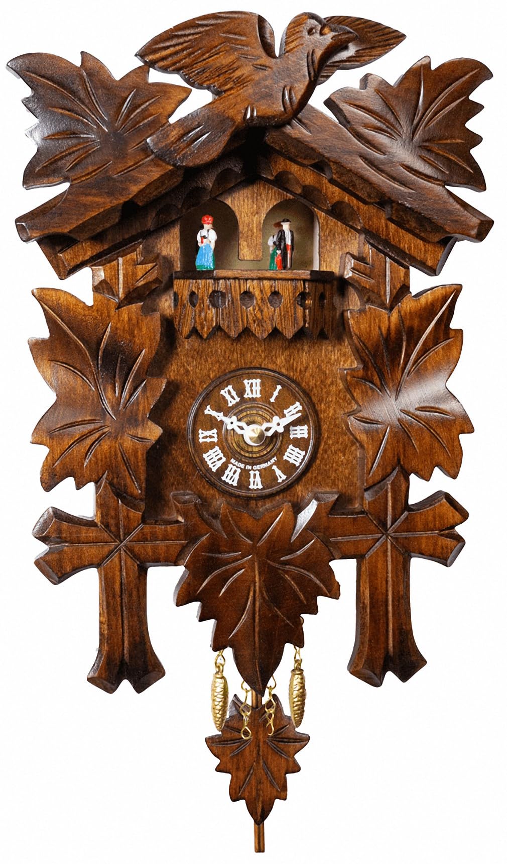 Reloj de Selva Negra Trenkle para decoración de salones rústicos
