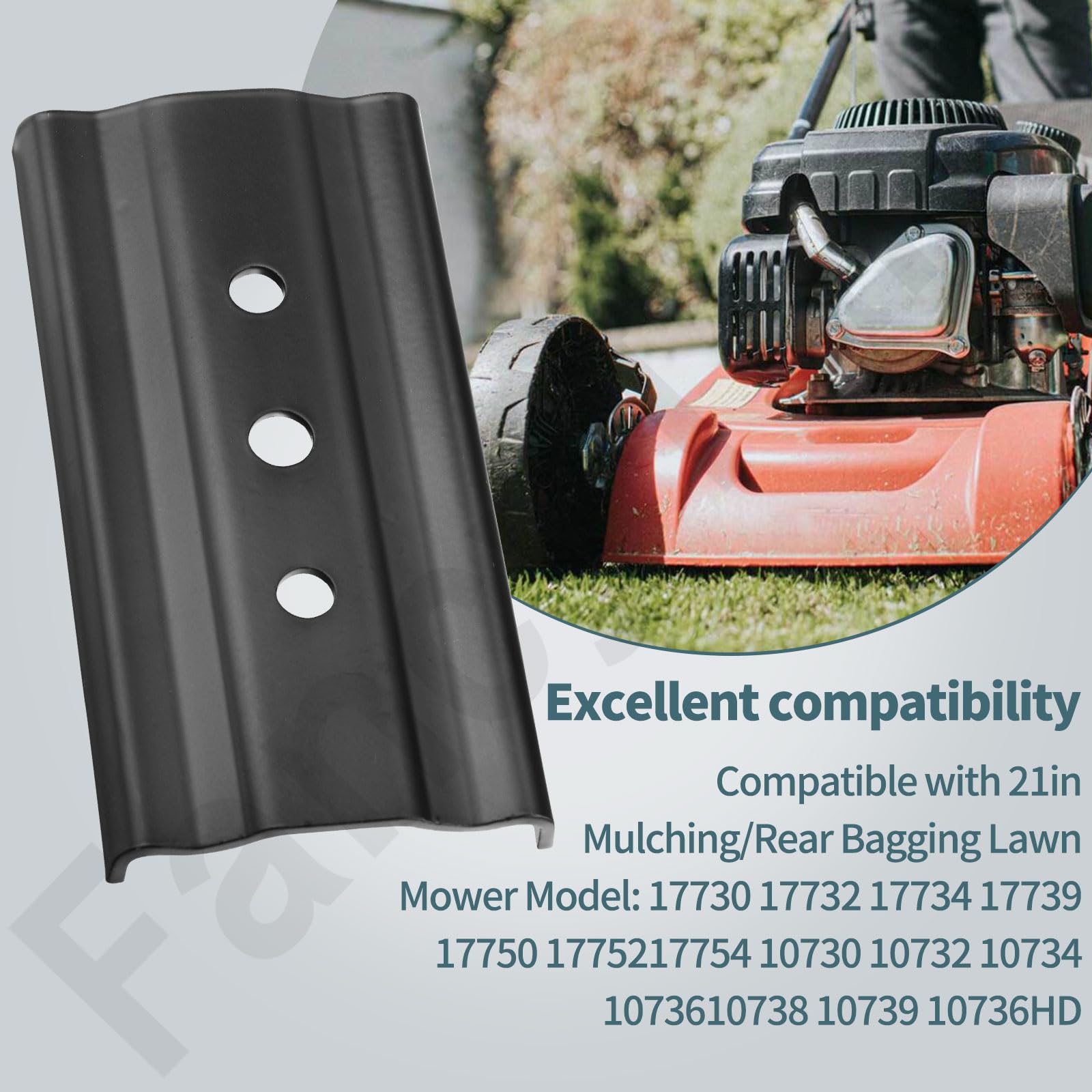 Paquete de 2 soportes de cuchilla 108-3766-03 para cortacésped Toro de 20 a 22 pulgadas, se adapta a 10603, 10604, 10606, 10730, 10736 10739, 20003, 20007, 20012, 20012, 20003. Modelo 016