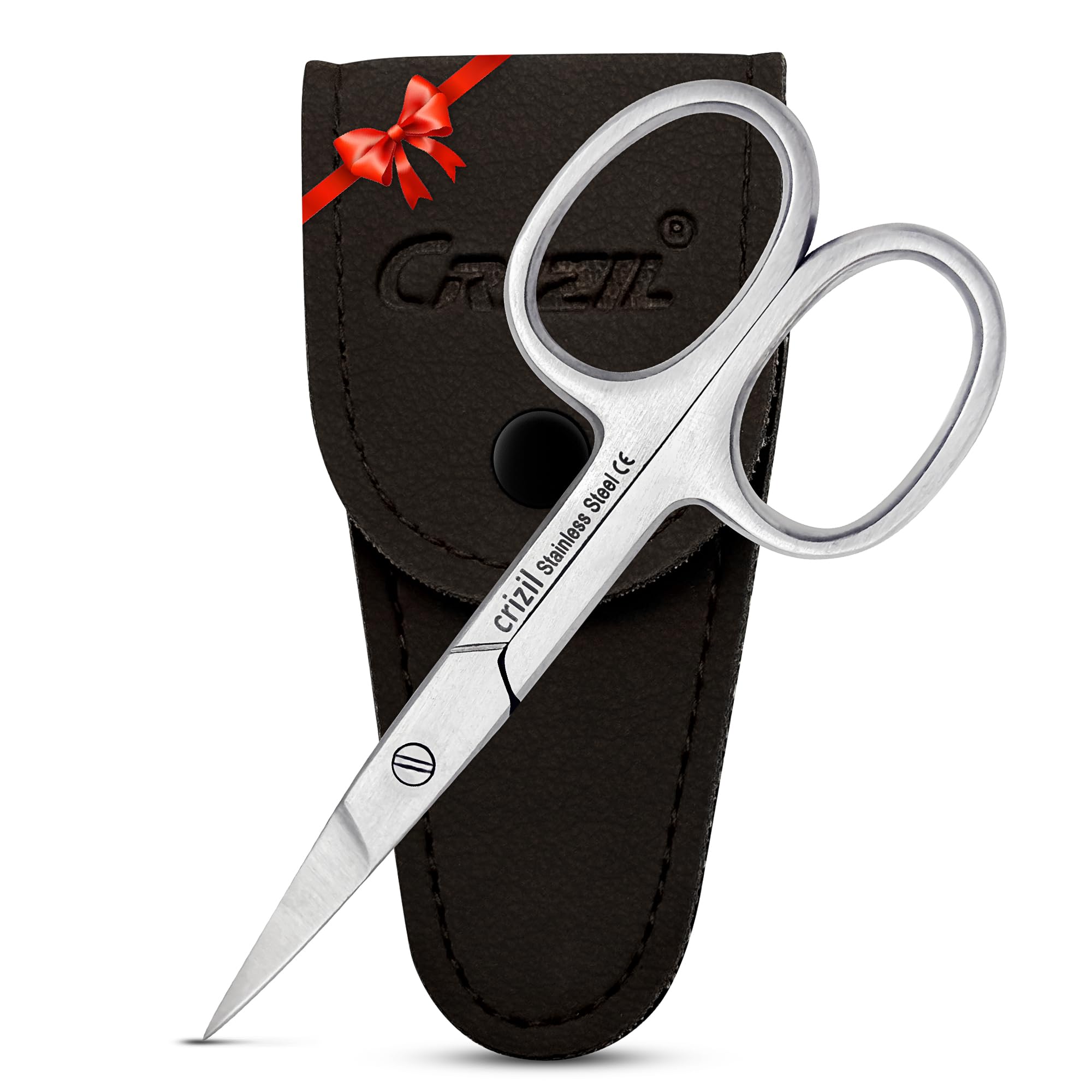 Nail Scissors for Women &amp; Men – Stainless Steel, Curved Blade, Sharp Scissors for Toenails, Manicure, Pedicure, Cuticle For Home &amp; Professional Use (Nail Scissors)