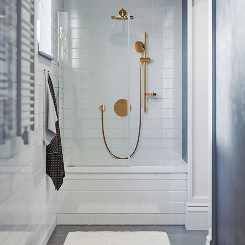 Voltaire - Bañera con alcoba de drenaje a mano izquierda de 48 x 32 pulgadas