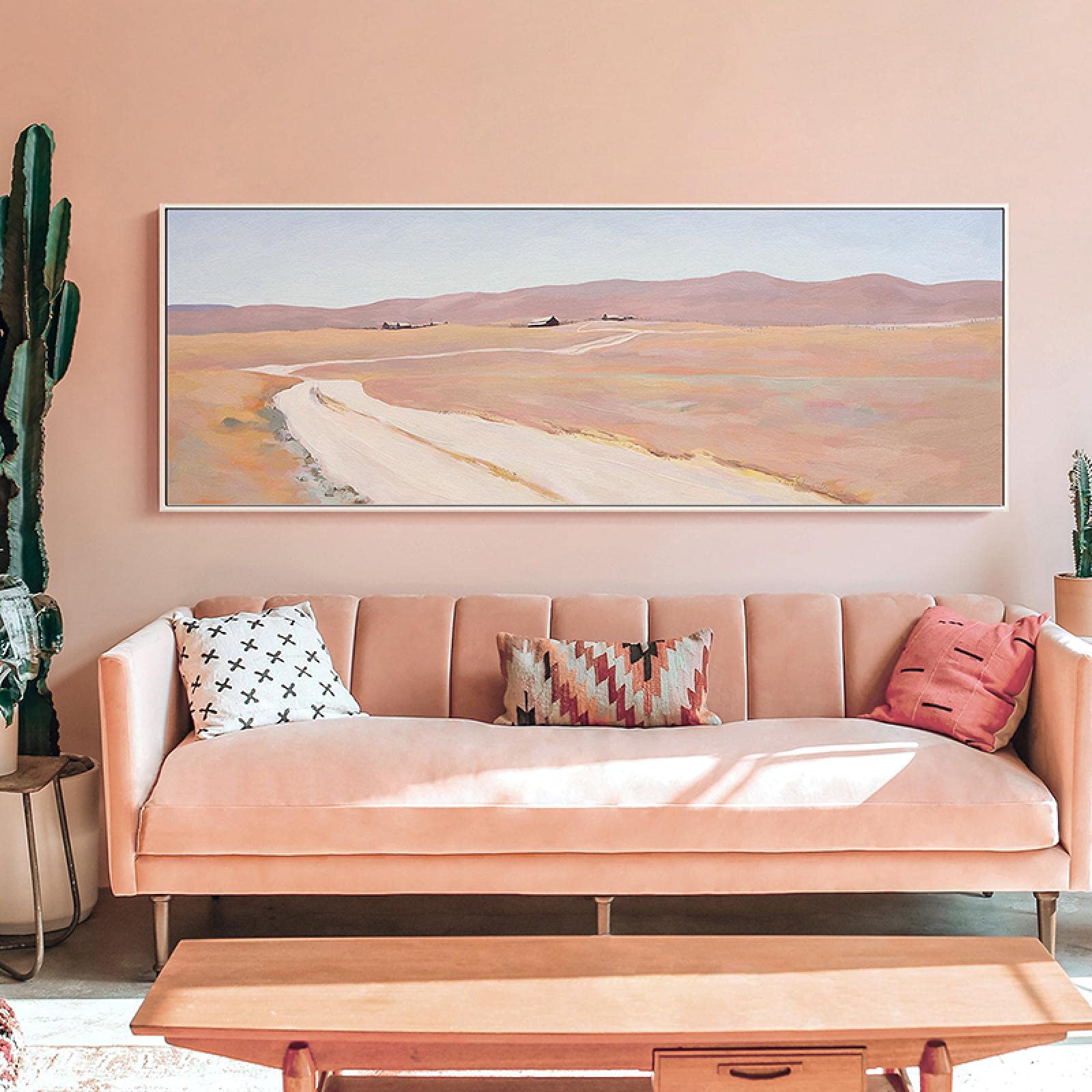Toile Murale Abstrait Esthétique Moderne : Une Impression Fine Art - 8