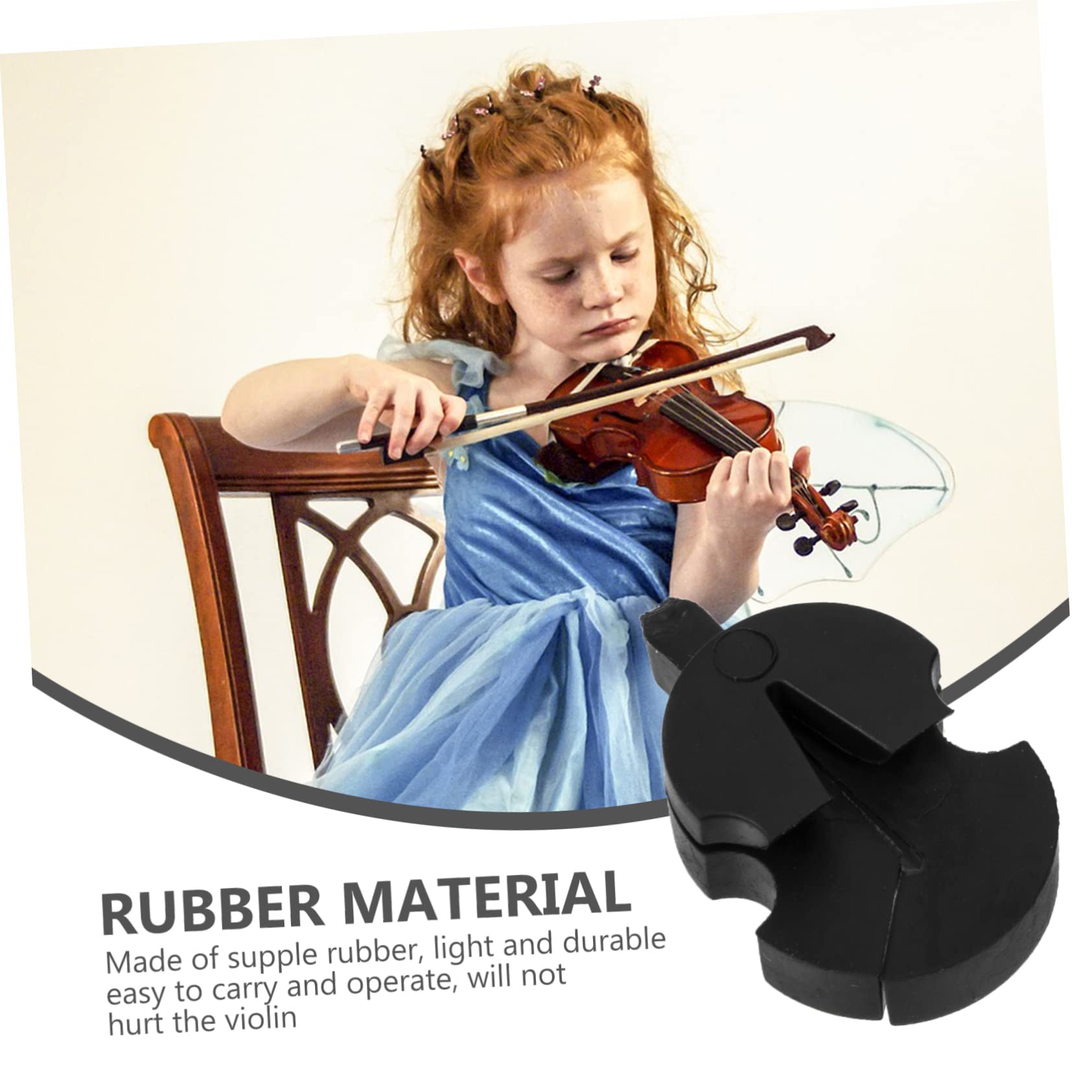 Abaodam 40pezzi Sordina Per Violino Professionale Da Accessori Per Principianti Riduzione Volume Per Pratica Silenziosa Materiale Gomma Resistente Facile Da Installare