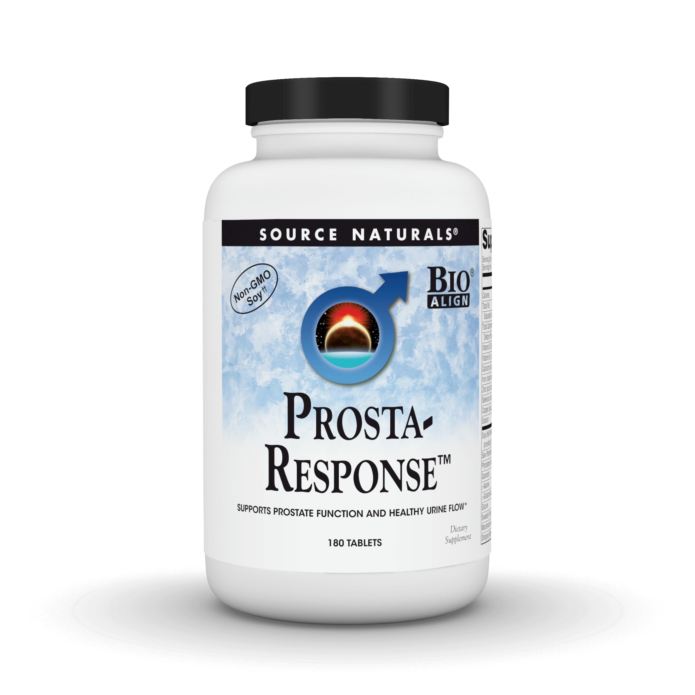 Source Naturals Prosta-Response with Non-GMO Soy, Supports Prostate Function and Healthy Urine Flow* - 180 Tablets