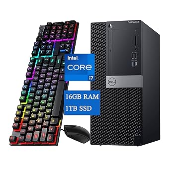 Amazon.com: Dell Optiplex XE3 MT Tower Desktop PC Mini Tower