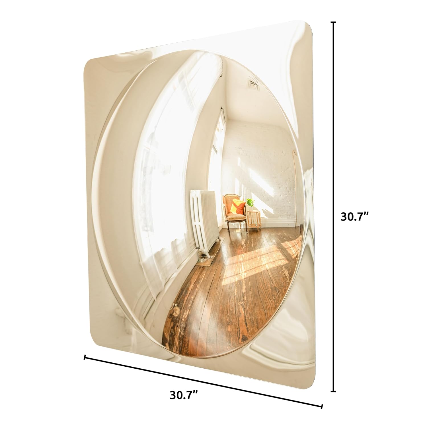 Spark & Wow Sensory Wall Toddler Mirror | Giant | 1 Bubble | for Ages 6m+ | Easy-to-Clean Acrylic | Stimulate Cognitive Development