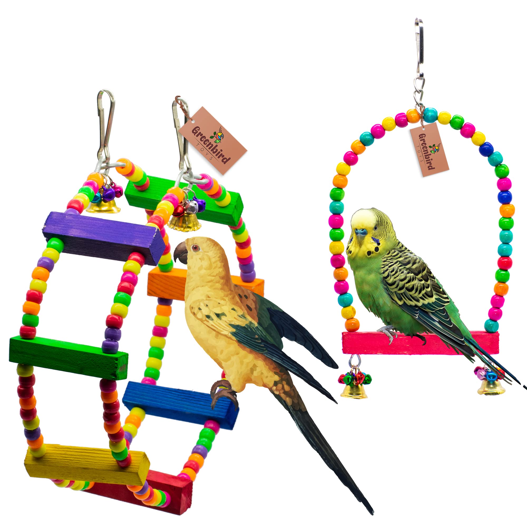 See full amazon price history chart for GREENBIRDS Essential Toys Combo of Colorful Ferris Wheel & Bird Perch Natural Wooden Birds Toys Cage Accessories for Budgies, Cockatiels, Love Birds & Parrots GREENBIRDS Essential Toys Combo of Colorful Ferris Wheel & Bird Perch Natural Wooden Birds Toys Cage Accessories for Budgies, Cockatiels, Love Birds & Parrots (B09ZPSLGBK) Amazon Price History, Amazon Price Tracker