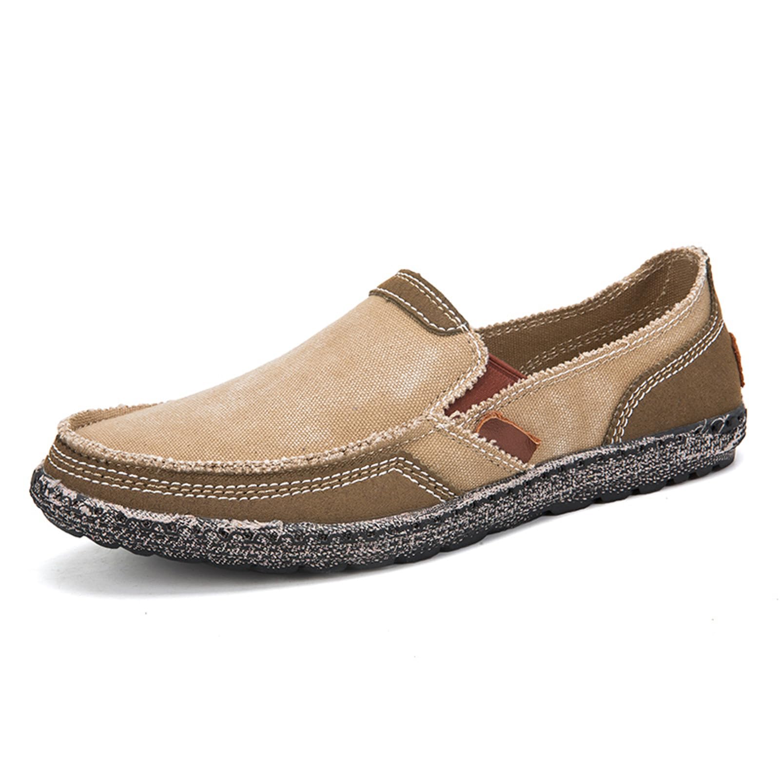 Slip-On-Loafer für Herren hautfreundliche Mokassins Bootsschuhe Loafers Business Leicht Schuhe Flache Fahren Weiche Bequeme Atmungsaktiv Walkingschuhe 39-48