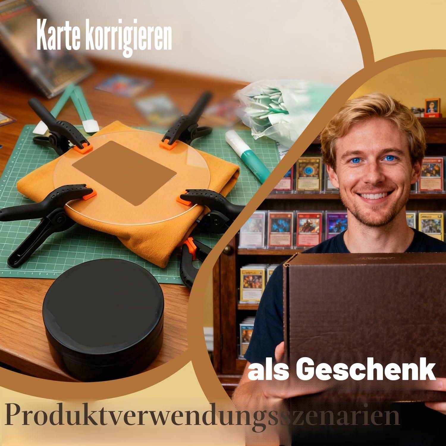 289-teiliges Karten-Reinigungsset, Kartenrestaurierungs-Set, geeignet für die Reinigung und Pflege aller Arten von Sammelkarten