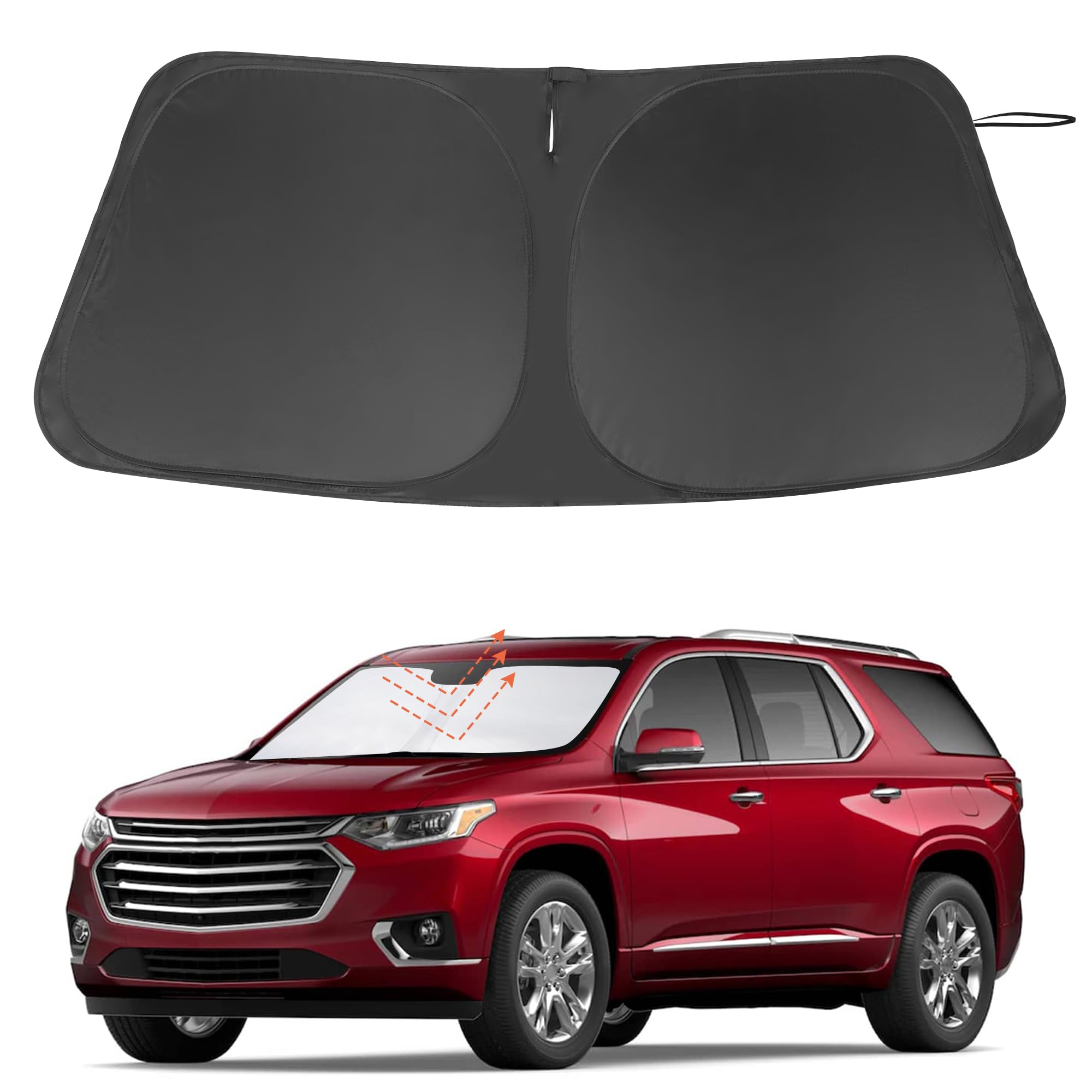 Windshield Sun Shade for 2018-2023 Chevrolet Traverse