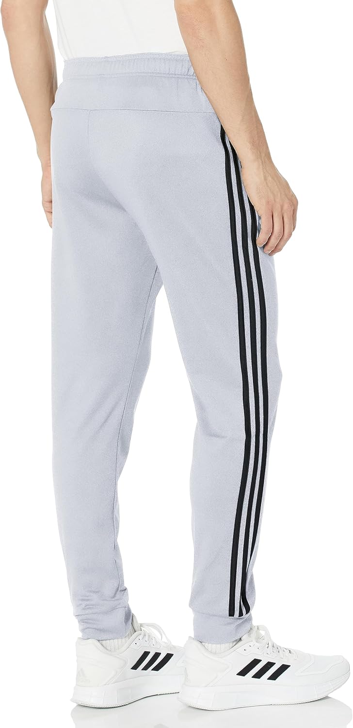 adidas Men's 3-Stripes Tricot Full-Zip Pants
