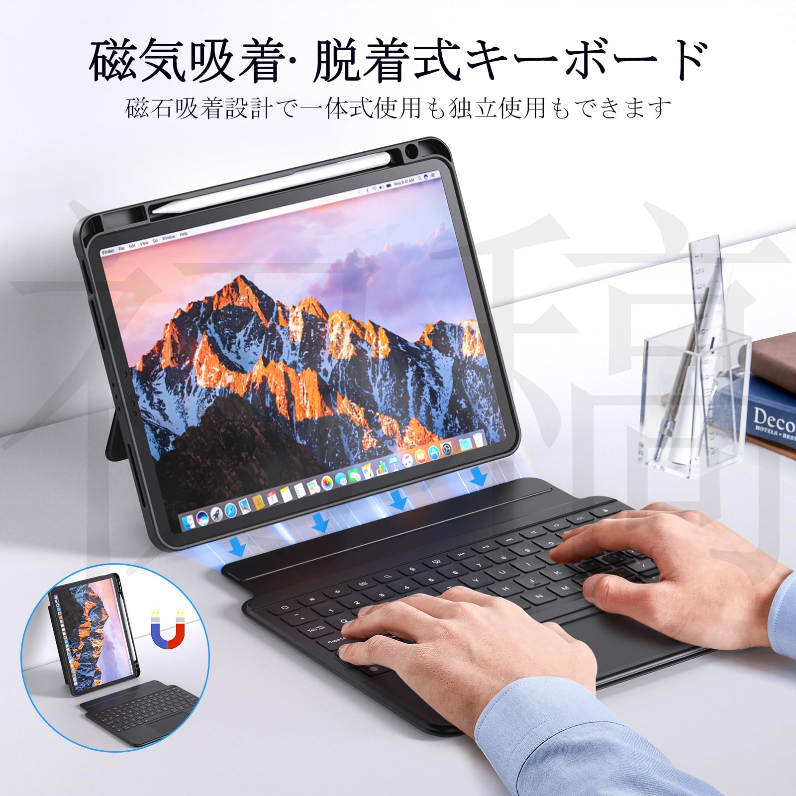 Amazon.co.jp: SUKEBON 2025 iPad Air (M2/M3) 11インチ 分離式