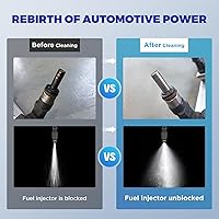 Vista 9 de MR CARTOOL V209 - Máquina limpiadora de inyectores de combustible, kit limpiador de inyectores ultrasónicos con calefacción 110V para 4 cilindros