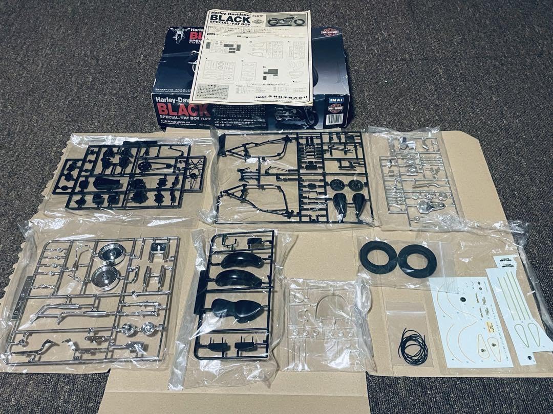 Amazon.co.jp: ハーレーダビッドソン ファットボーイ ブラック 