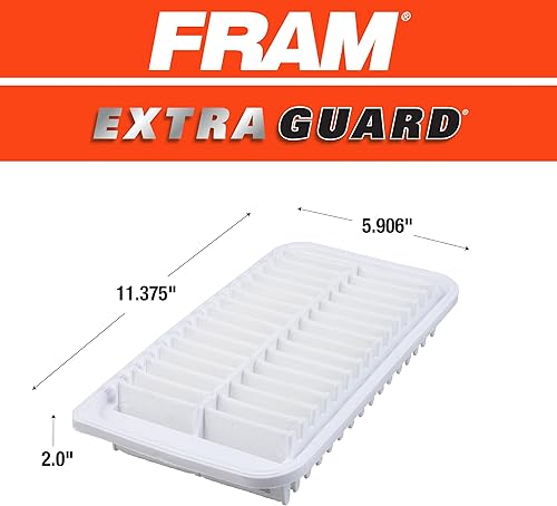 Miniatura 7 de FRAM Extra Guard CA9482 - Filtro de aire de repuesto para modelos seleccionados de Toyota, Scion y Pontiac, proporciona protección de filtro de