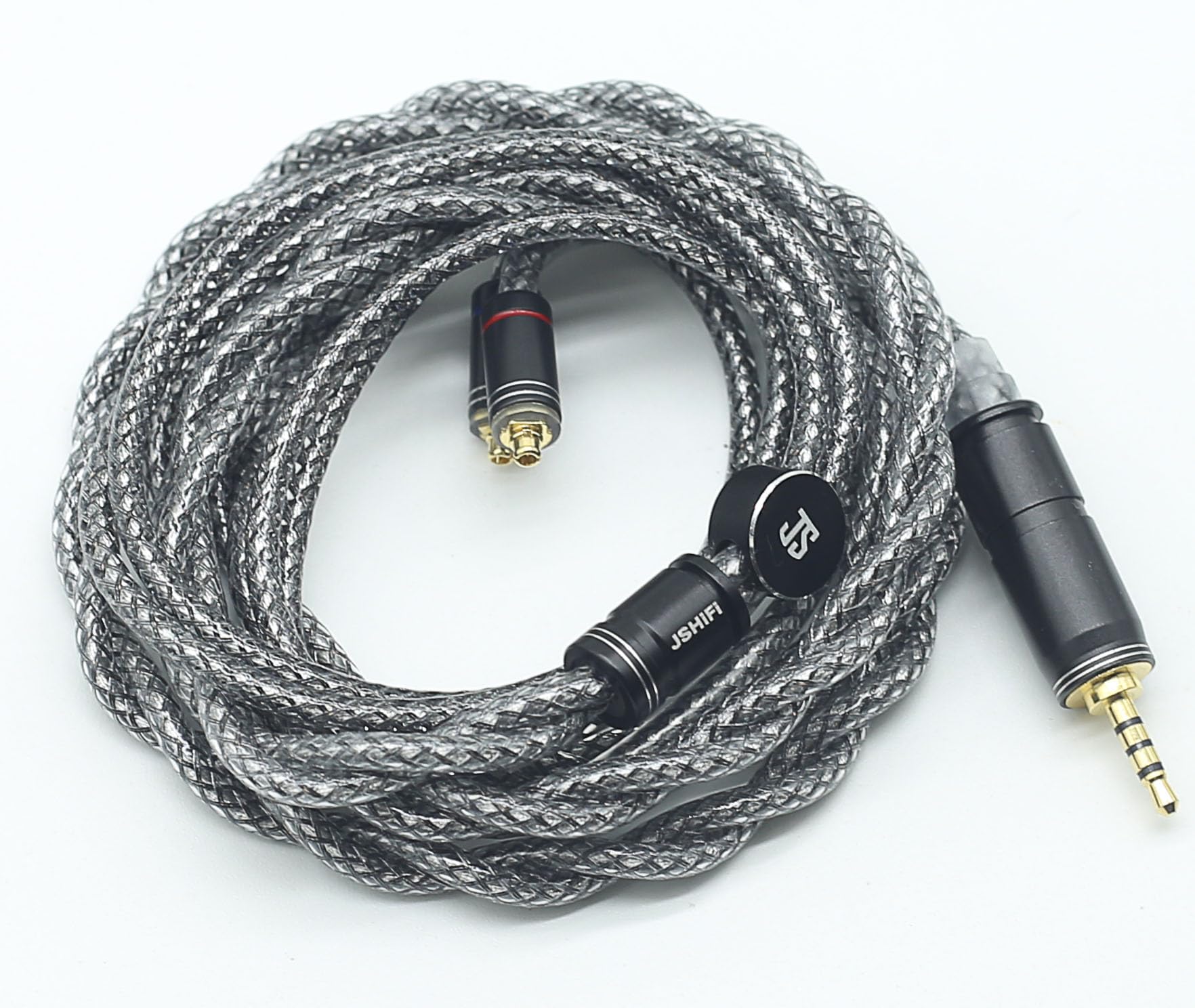 高橋 2.5mm7N単結晶銅+単結晶 単結晶銅ケーブル QDC7N単 JSHiFi-藍魔