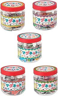 銀鳥産業 ギンポー マグネット シリーズ全5点(アルファベット大文字・アルファベット小文字・すうじ・ひらがな・カタカナ)セット　まなびっこ