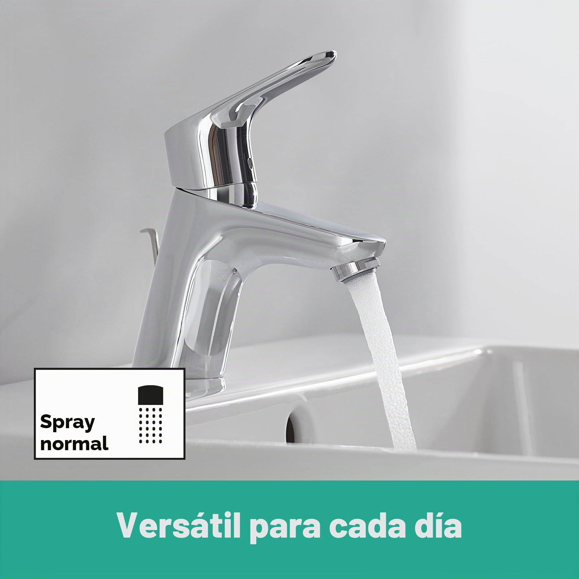 Hansgrohe 31730000 Focus grifo de lavabo, 70mm, cromo