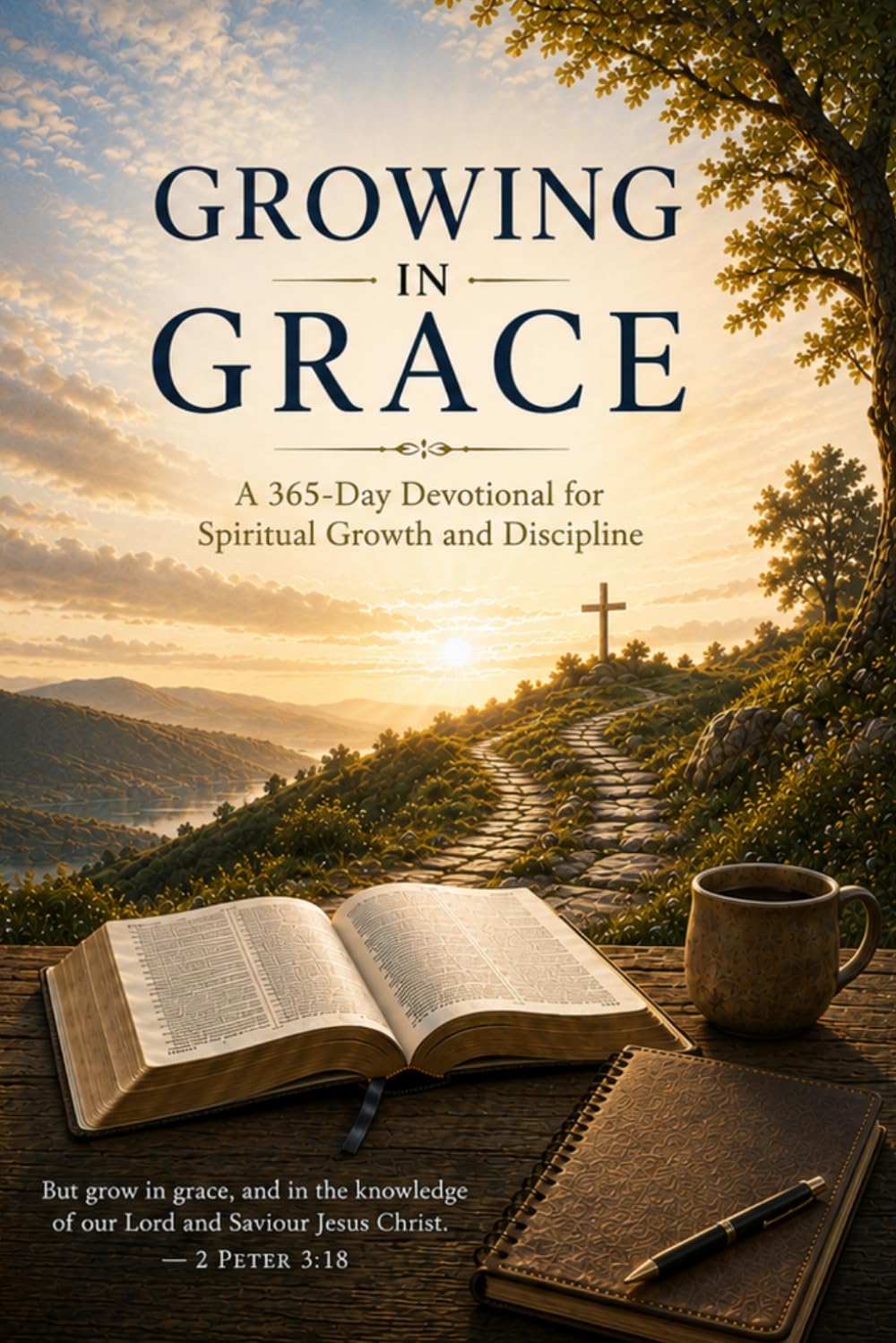 Growing in Grace: A 365-Day Devotional for Spiritual Growth and Discipline