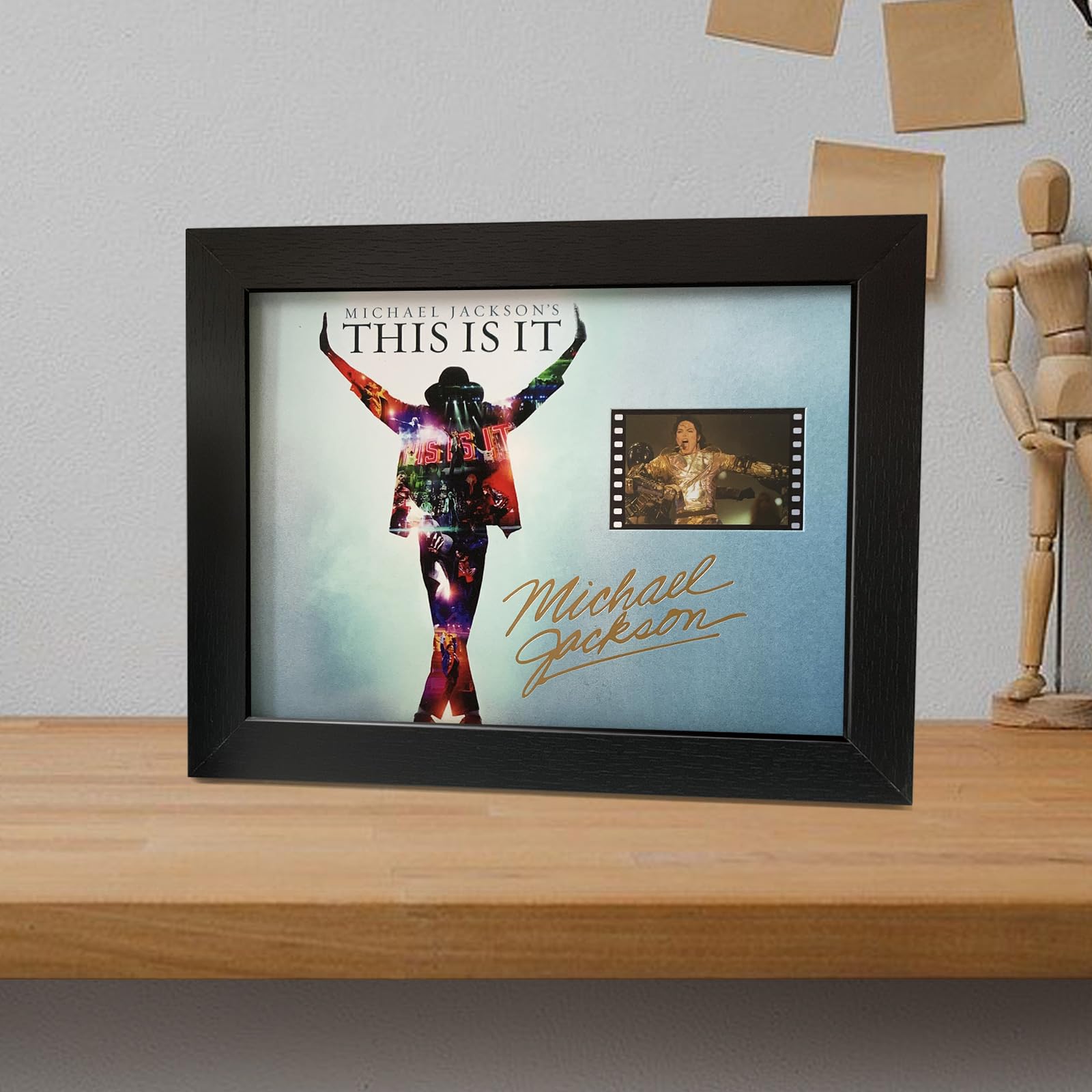 Brad Jackson Slalom Michael Jackson Framed Memorabilia - 8x6