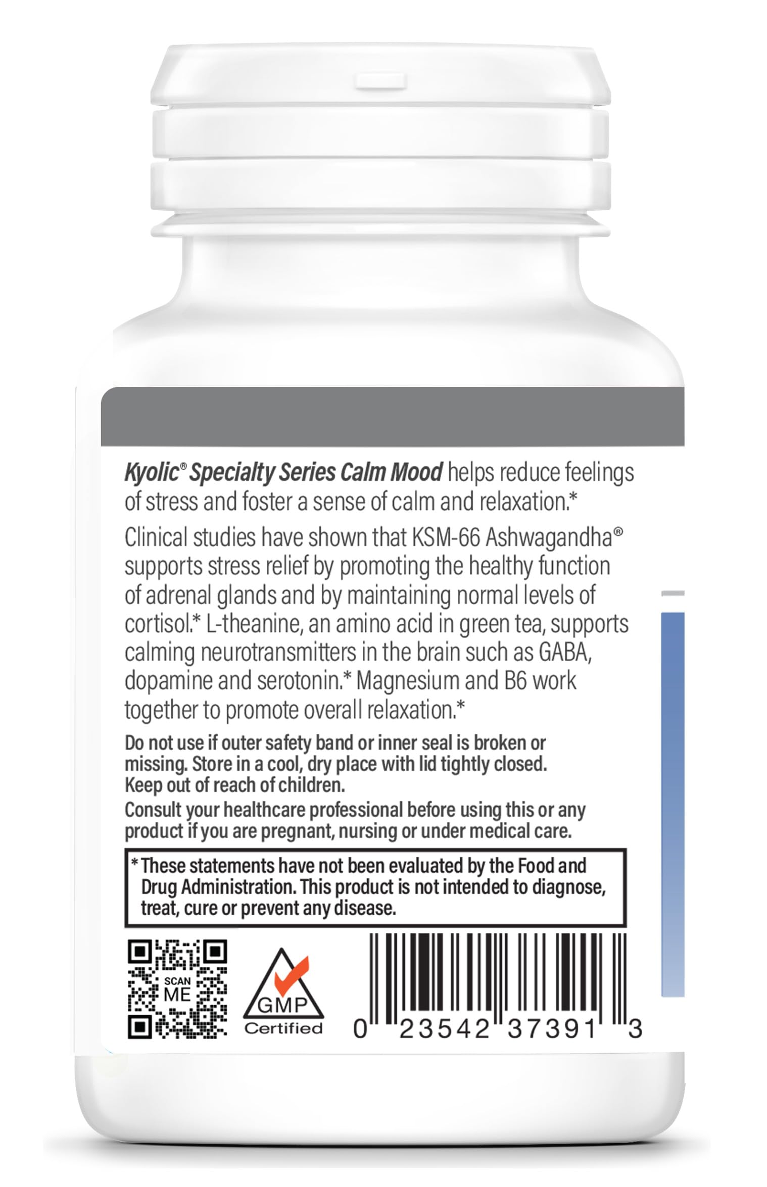 Kyolic Specialty Series Calm Mood, 120 vegicaps — Amazon image 2