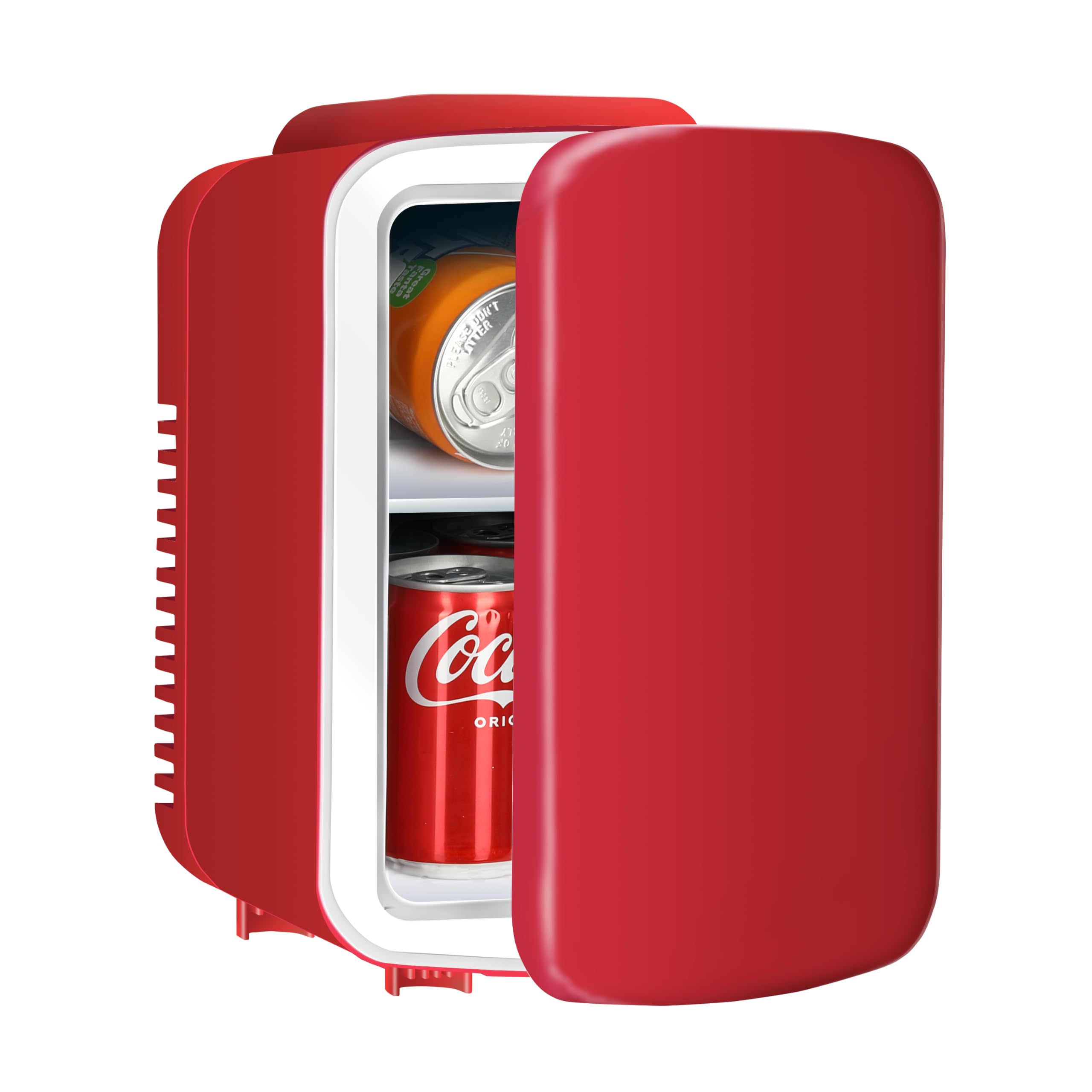 YSSOA HKFRIGMINI4RED-F 0.1 cu ft Beverage Cooler Red