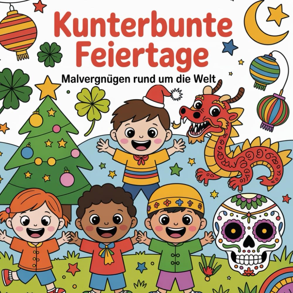 Kunterbunte Feiertage: Malvergnügen rund um die Welt