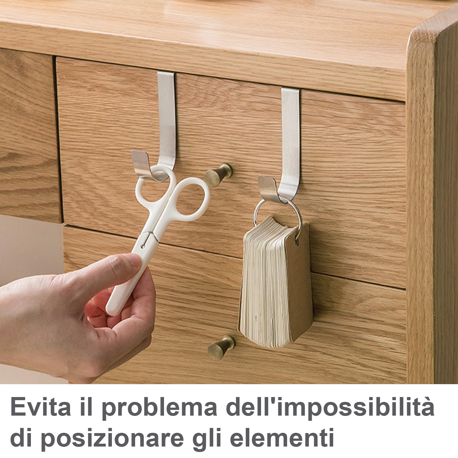 Scettar 3 Pezzi Ganci Bagno Senza Forare Portatile - Portaasciugamani Acciaio Inox 304, Appendi Accappatoio per Porta Doccia In Vetro Senza Telaio, Cucine e Camere Da Letto