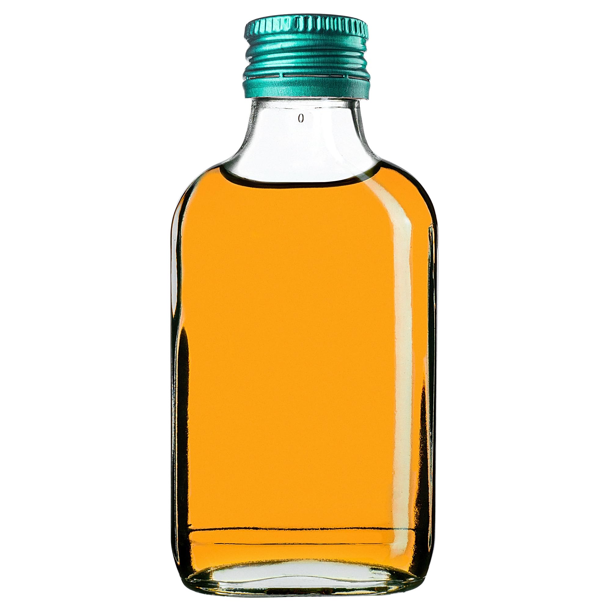 KADAX fiaschetta da 100 ml, 50 pezzi, flaconcini di vetro con tappo a vite