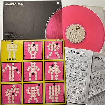 P-MODEL「IN A MODEL ROOM」初回カラーレコード P-MODE LPレコード IN A MODEL ROOM 初回限定クリヤー・ピンク