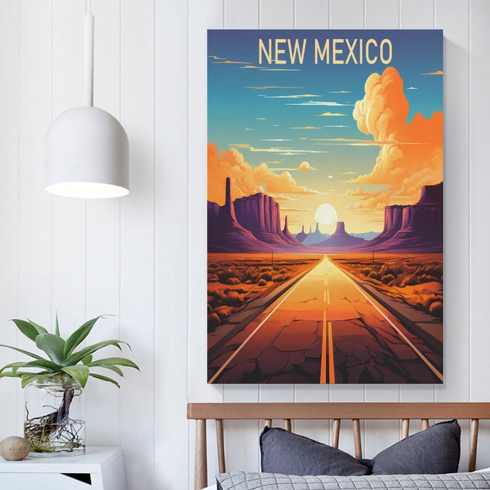 額縁　ニューメキシコ 額縁 ニューメキシコ Amazon.com: New Mexico Vintage Travel Poster