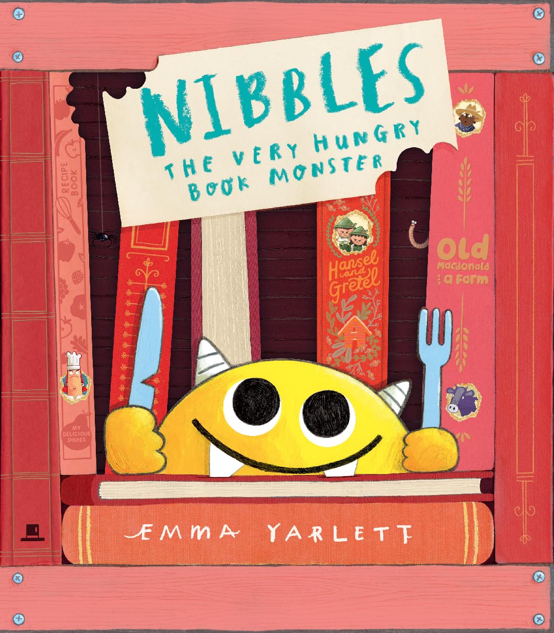 Nibbles the Very Hungry Book Monster Hardcover – Picture Book, September 25, 2024