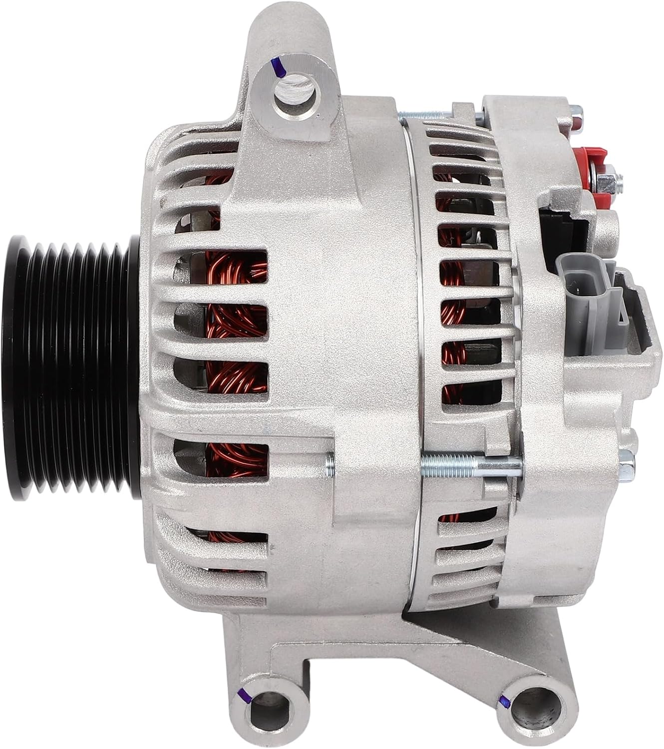 cciyu Alternator 8479 Replacement 2005 for Ford for Excursion Eddie Bauer 6.0L,2005 for Ford for Excursion Limited 6.0L,2005 for Ford for Excursion XLS 6.0L Replace for 400-14076
