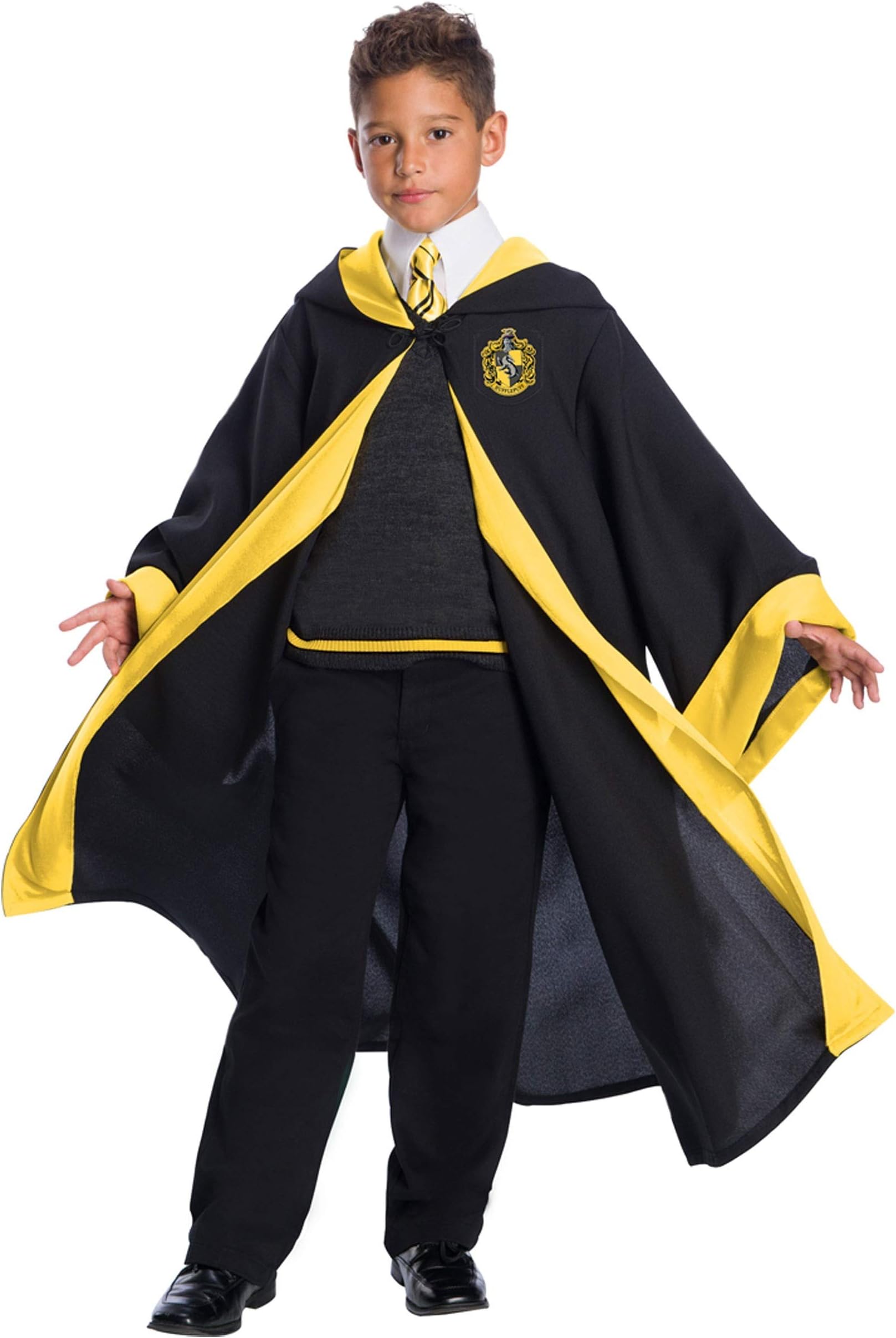 CharadesHufflepuff Student Children's Costume, As Shown, Large