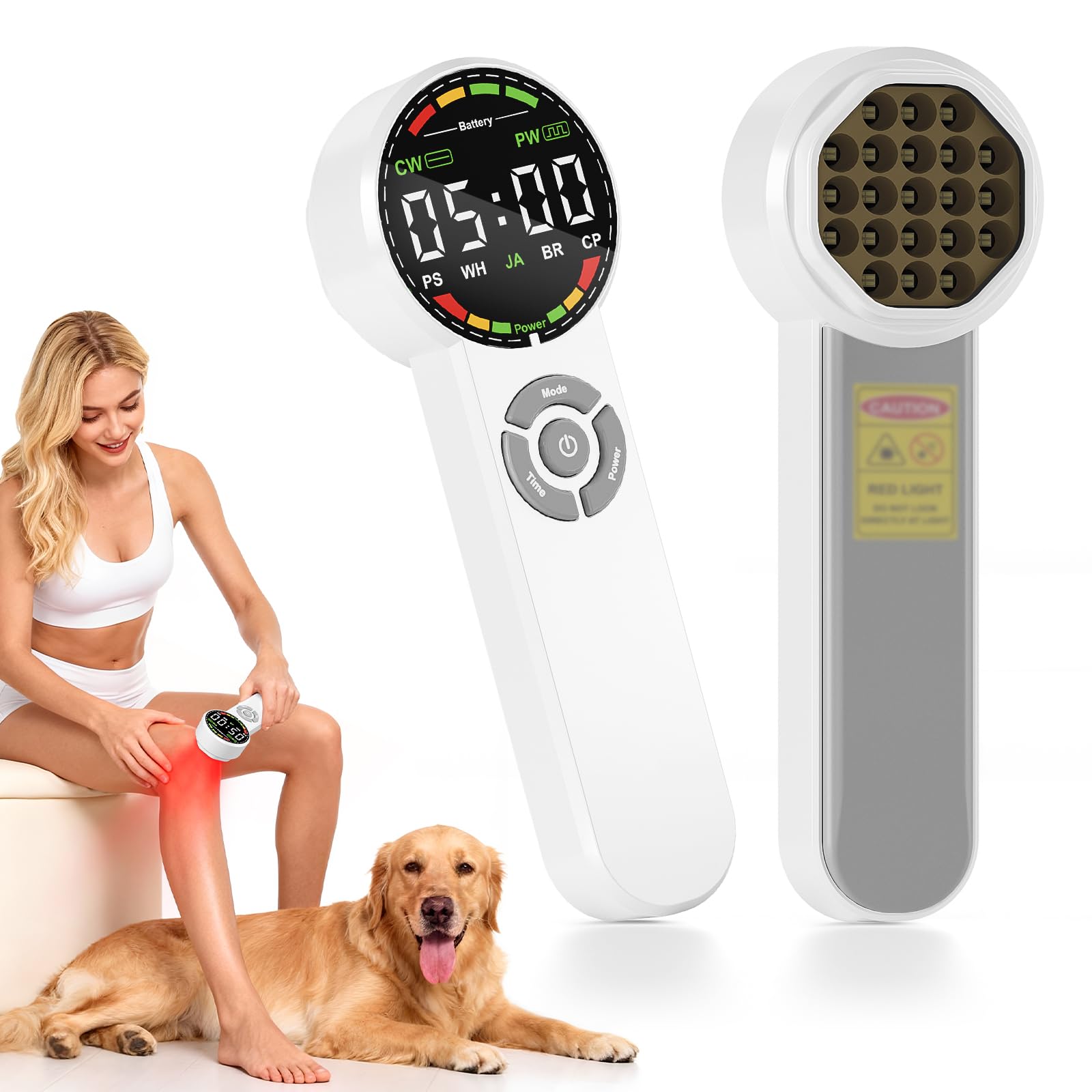 Photo 1 of Qirelle Handheld Red Light Therapy Device