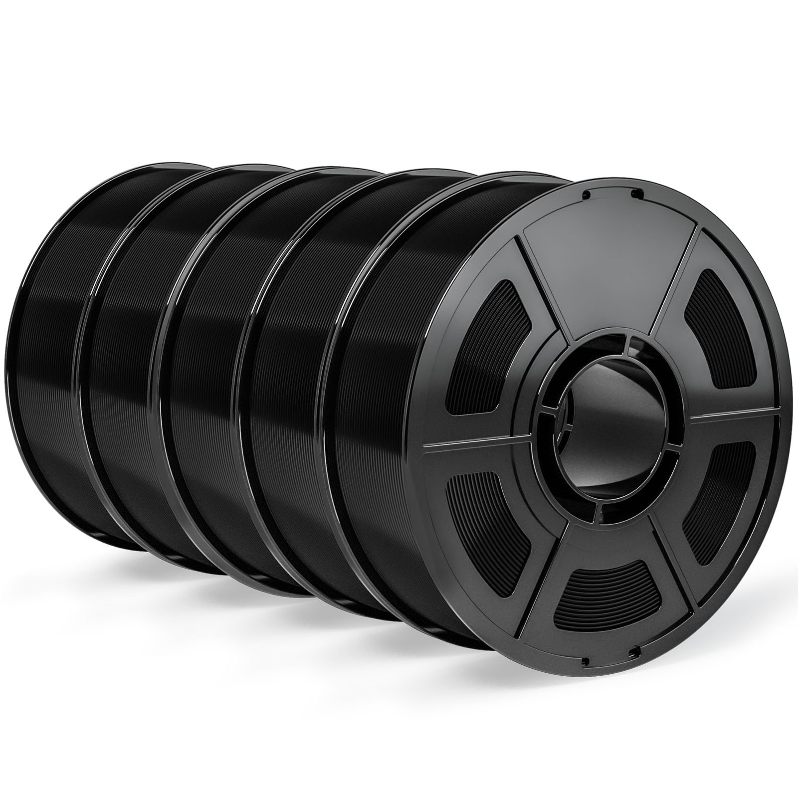 IEMAI ASA Filament 1,75 mm 5 kg, czarny filament ASA do drukowania 3D, odporny na promieniowanie UV, odporny na blaknięcie, odporny na wysoką temperaturę, dokładność pomiaru +/- 0,02 mm