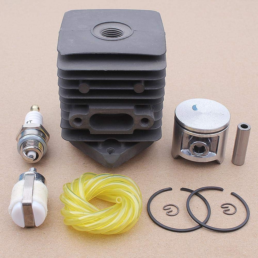 33.5MM zestaw sworzni tłokowych cylindra do Homelite S25 25cc 2500 akcesoria do trymera kosa do zarośli przewód paliwowy filtr węża część narzędzia wymiana części