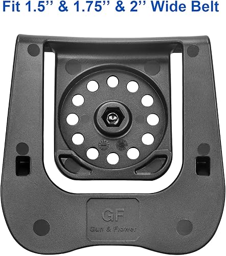 Miniatura 5 de Compatible con Glock 17 31 (Gen1-5) Glock 22 (Gen1-4), no es compatible con G22 Gen5, cintura exterior de retención de nivel II para G17 G22 G31,