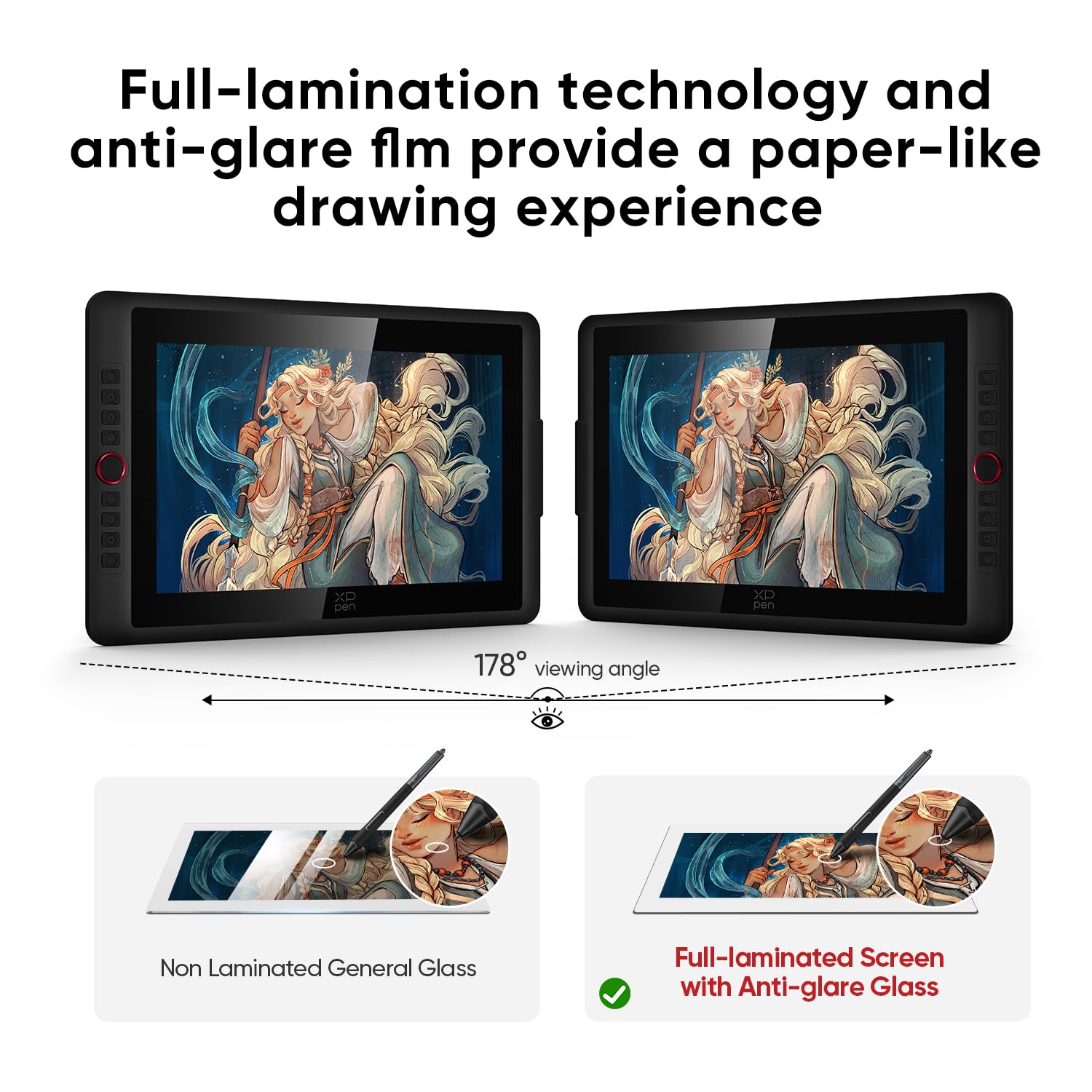 Amazon.com: XPPen Artist 15.6 Pro V2 Drawing Tablet with Screen
