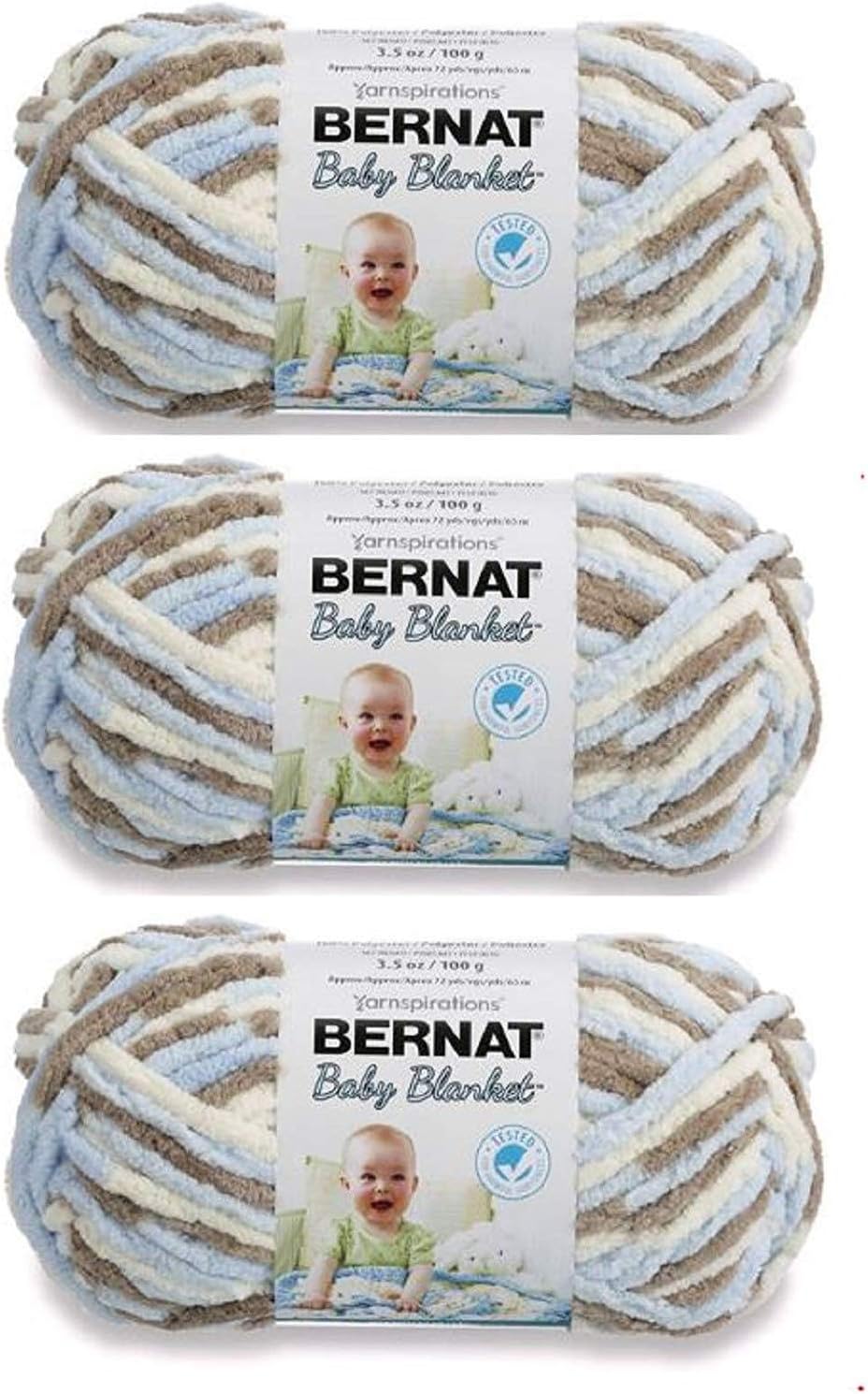 Bulk Buy: Bernat Baby Blanket Yarn (3-Pack) Little Cosmos 161103-3128 Bulk Buy: Bernat Baby Blanket Yarn (3-Pack) Little Cosmos 161103-3128
