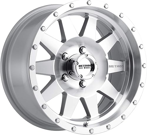 Method Race Wheels 301 The Standard Machined/Clear Coat 17x8.5" 5x5", 0mm offset