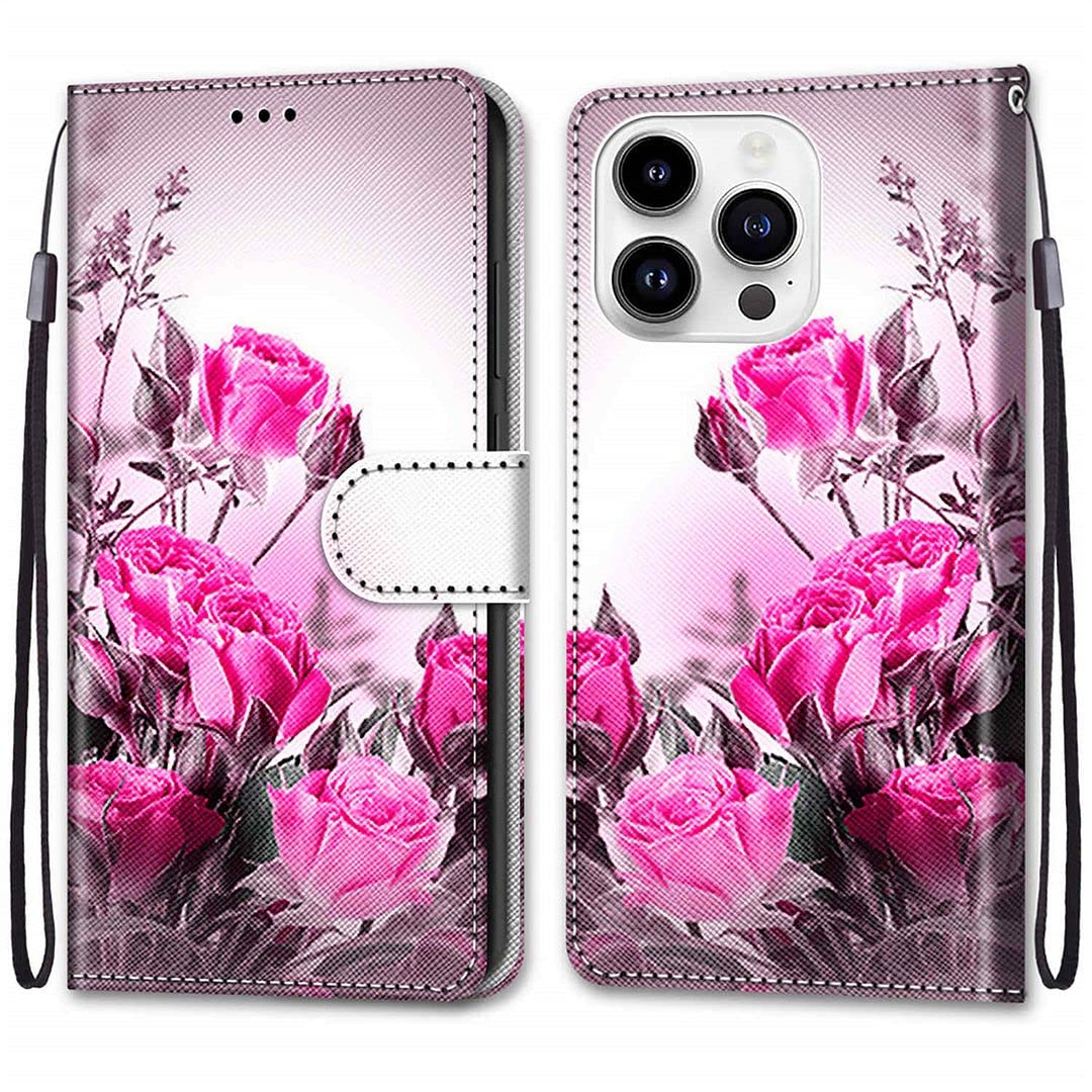 Housse Étui IPhone 11 Pro Max En Cuir PU à Rabat [Porte-Cartes][Support