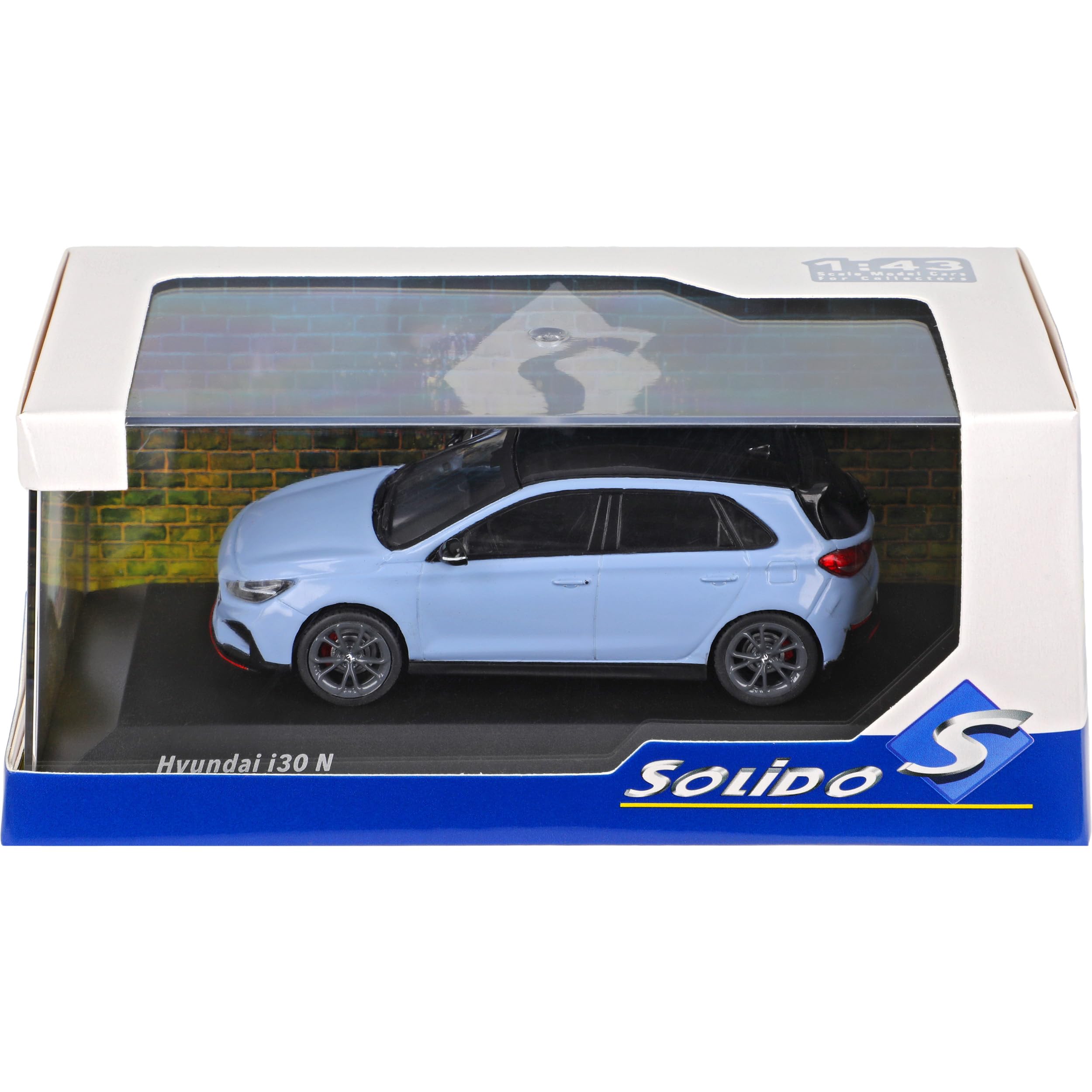 Hyunda. I30 N Performance Blau 3. Generation Ab 2017 1/43 Solido Modell Auto