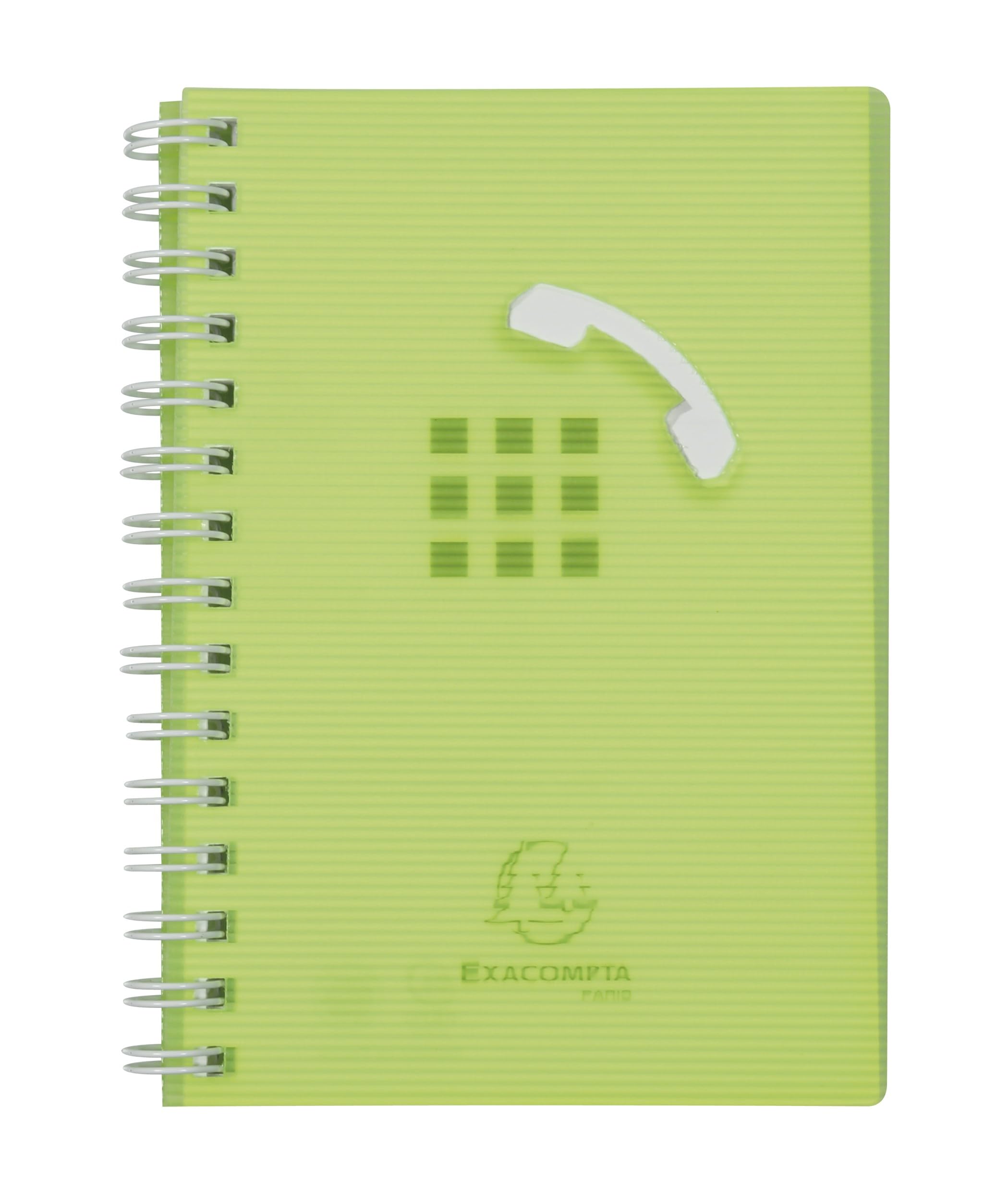 Exacompta 13023E Linicolor Address Book 9 x 13 cm