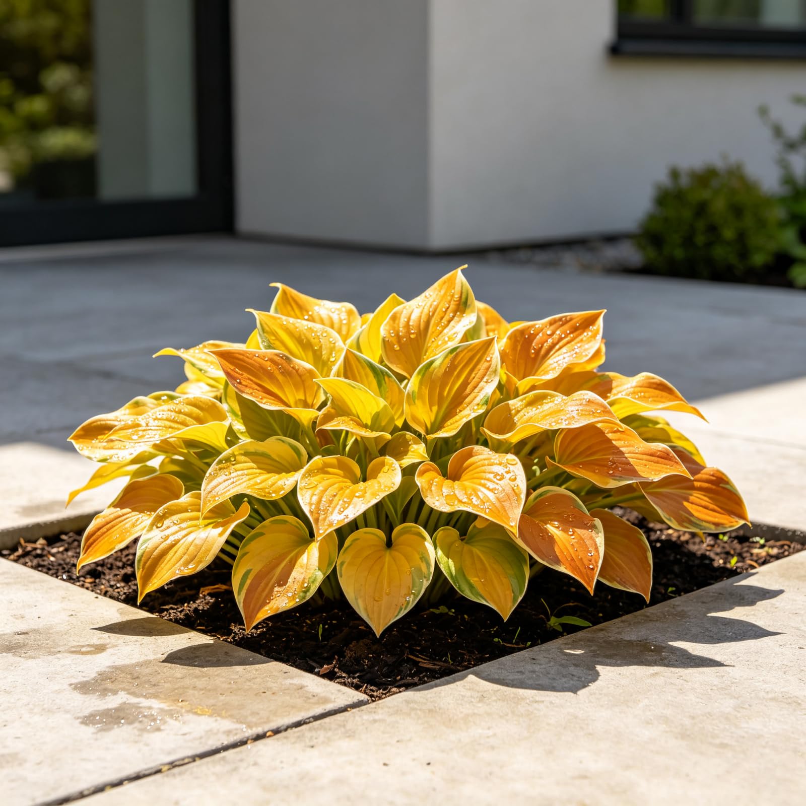 Hosta Butterfly Perenne Resistente adatta per Giardino e Balcone-15bulbi-c